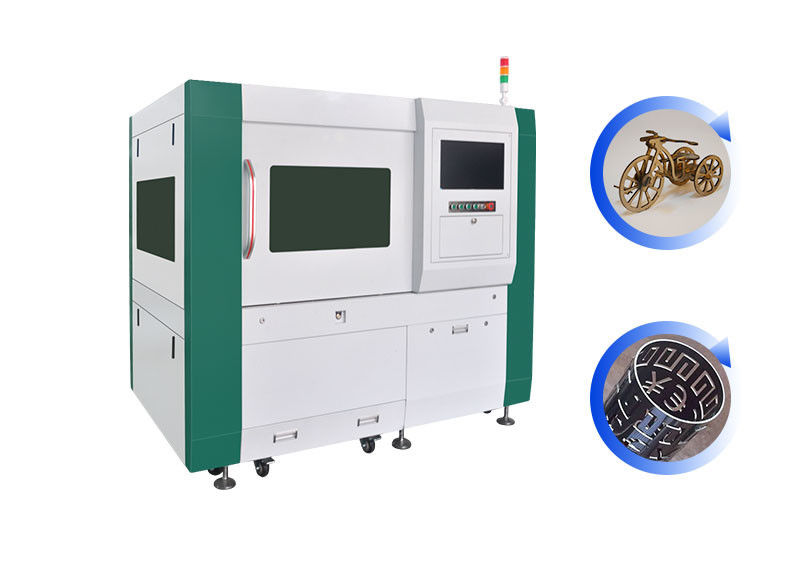 3 Axis Industrial Metal Laser Cutting Machine 580*580mm Cutting Area