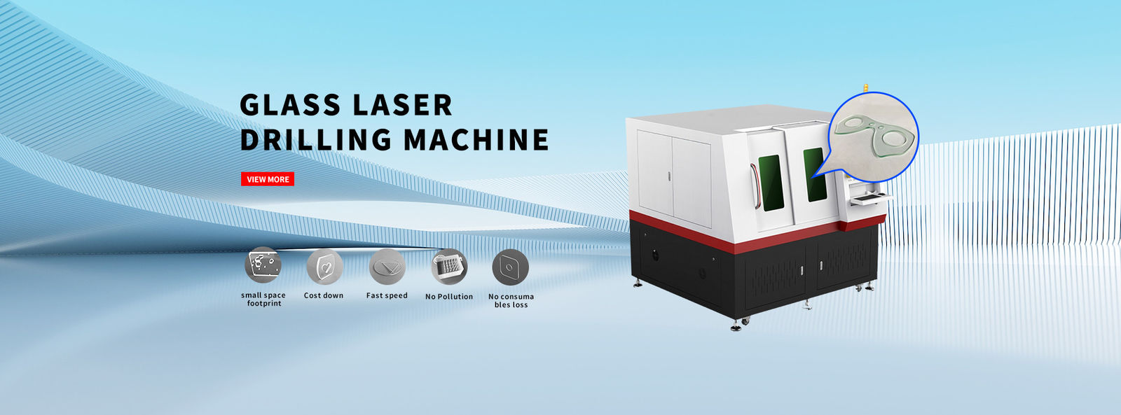 kwaliteit Lasersnijmachine voor glas fabriek