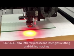 Machines voor het snijden en boren van glas met glasvezellaser van 50 W