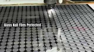 Nagelvijl, glaslasersnijden