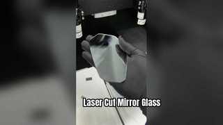 Dubbelkoppig lasersnijdend 2 mm auto-achteruitkijkspiegelglas
