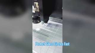 3 mm wit glas lasersnijden rond