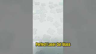 2 mm ultrahelder glas lasergesneden klavervorm