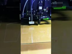 3 mm groen glazen lasersnijdende onregelmatige trofee