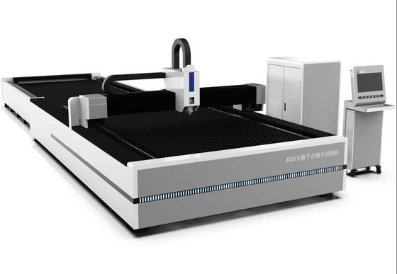 100m/Min Aluminum Laser Cutting Machine 8050*2530mm With Exchangable Table