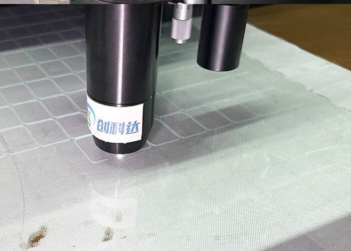 Laser Glass Cutting Machine designed for integration into automated production lines enhancing glass cutting productivity  To Speed 0-500mm/s